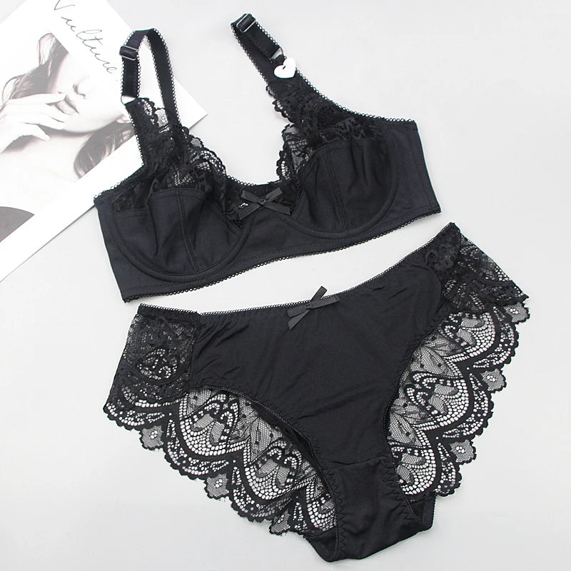 Underwear Bras Set Women. Black, Green, Purple , Red  and Lingerie