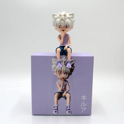 13cm Hunter x Hunter Gon Freecss Anime Figure Alluka Zoldyck Action Figure Chrollo Lucilfer/Kurapika Figurine Model Toys Gift