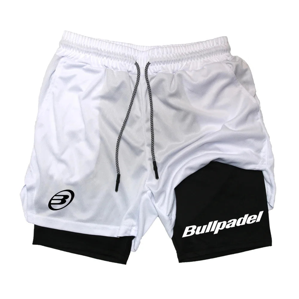 New Men's Sport Shorts Summer Male Breathable Shorts Quick-Drying, Outdoor Running Sportwear comprotecao em lycra