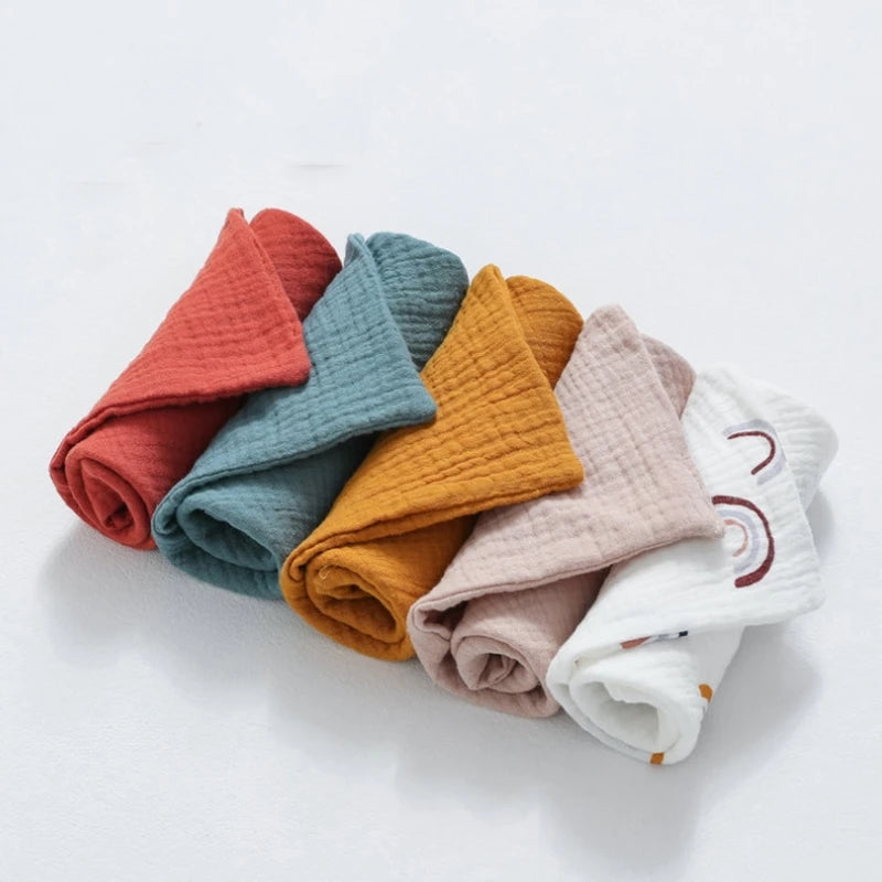 5 Pcs toalhinhas,paninho,fraldinha para seu bebe.