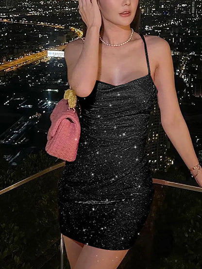 Vestido maravilhosos tipo retro anos 90 com muito brilho e glamour.