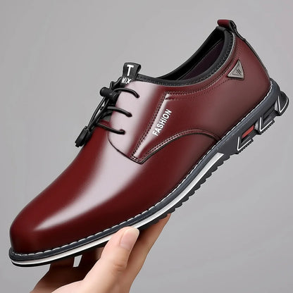 sapato confortável  um misto de formal com informal para se sentir confortável e  sofisticado .