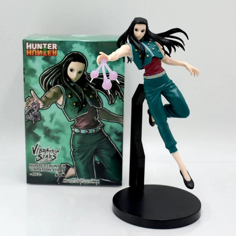 13cm Hunter x Hunter Gon Freecss Anime Figure Alluka Zoldyck Action Figure Chrollo Lucilfer/Kurapika Figurine Model Toys Gift