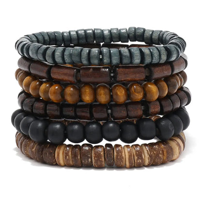 Pulseiras para homem e jovens elaboradas com materiais de alta qualidade conjunto de 4 pulseiras.. 