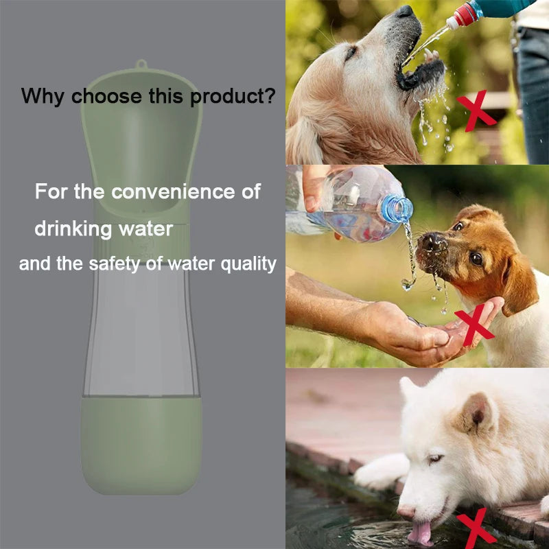 Portable Dog Water Bottle Cat Food Bowl Pet Water Cup Container For Small Large Dogs Travel Walking Puppy Labrodor Drinking Bowl