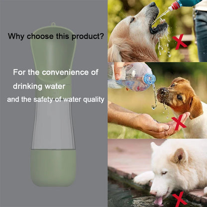 Portable Dog Water Bottle Cat Food Bowl Pet Water Cup Container For Small Large Dogs Travel Walking Puppy Labrodor Drinking Bowl