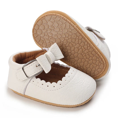 Baby Shoes Girl Rubber Sole Anti-slip Toddler First Walkers Infant Crib Shoes  Girl Moccasins