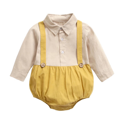 Sanlutoz Plaid Cotton Baby Boys Bodysuits Long Sleeve Baby Clothes Fashion Newborn Bodysuit for Boy