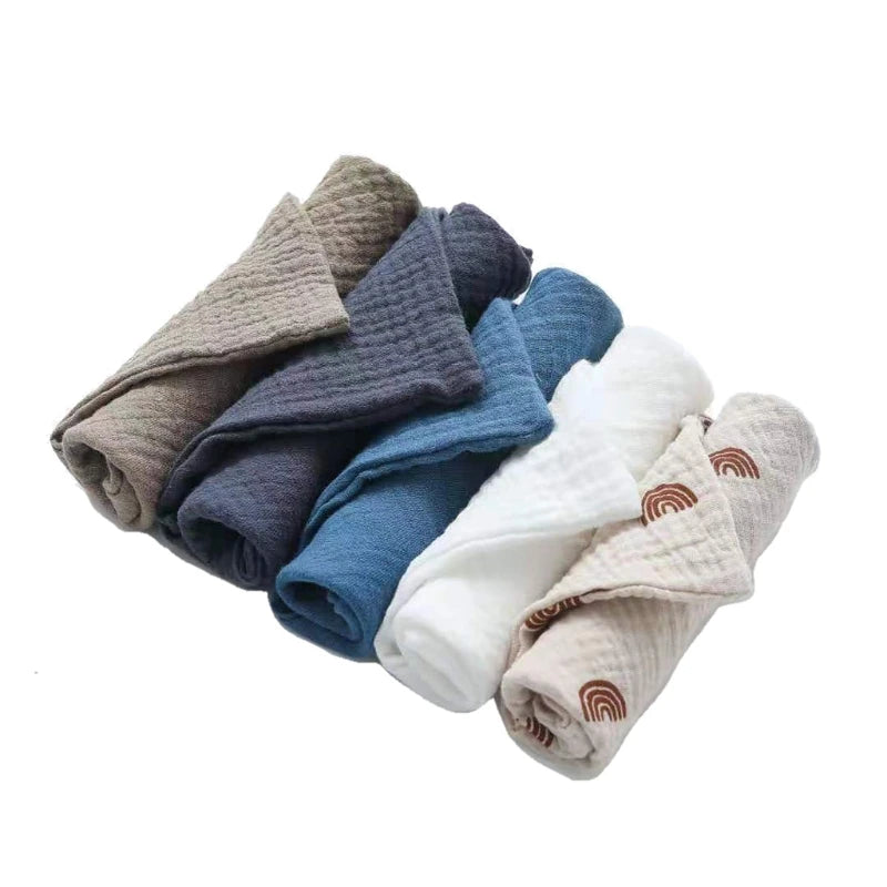5 Pcs toalhinhas,paninho,fraldinha para seu bebe.