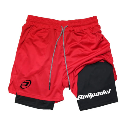 New Men's Sport Shorts Summer Male Breathable Shorts Quick-Drying, Outdoor Running Sportwear comprotecao em lycra