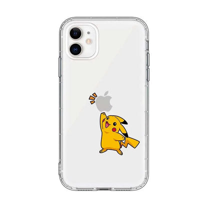 Cute Cartoon Stitch Clear Case For iPhone 16 15 14 11 12 13 Pro MAX Transparent Cover Shell Gifts