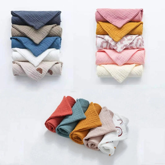 5 Pcs toalhinhas,paninho,fraldinha para seu bebe.