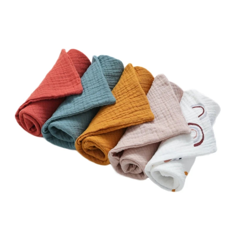 5 Pcs toalhinhas,paninho,fraldinha para seu bebe.