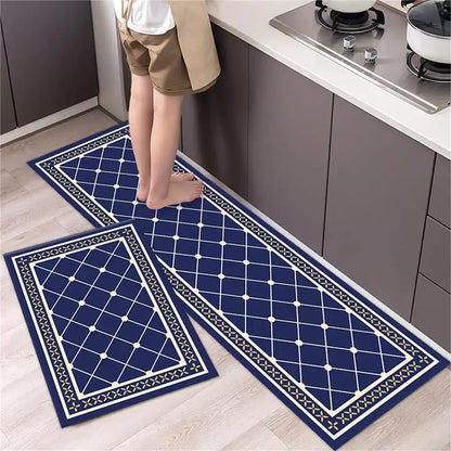 Kitchen Floor Mat Bedroom Living Room Long Bedside Area Rug Hallway Soft Washable Carpet Anti Slip Bathroom Entrance Doormat