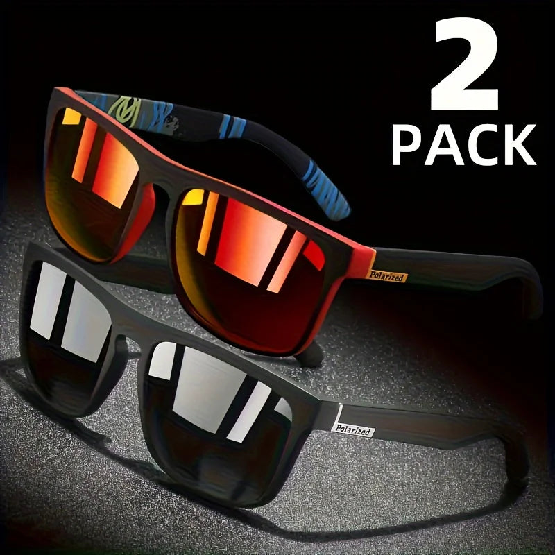 conjunto de 2 óculos  de sol polarizados para homem.  Toque de elegância para qualquer ocasião..  Ideal para momentos especiais..  Descubra conforto e estilo.  Seu bebê merece o melhor.  Perfeito para seu dia.  Seu melhor companheiro...
