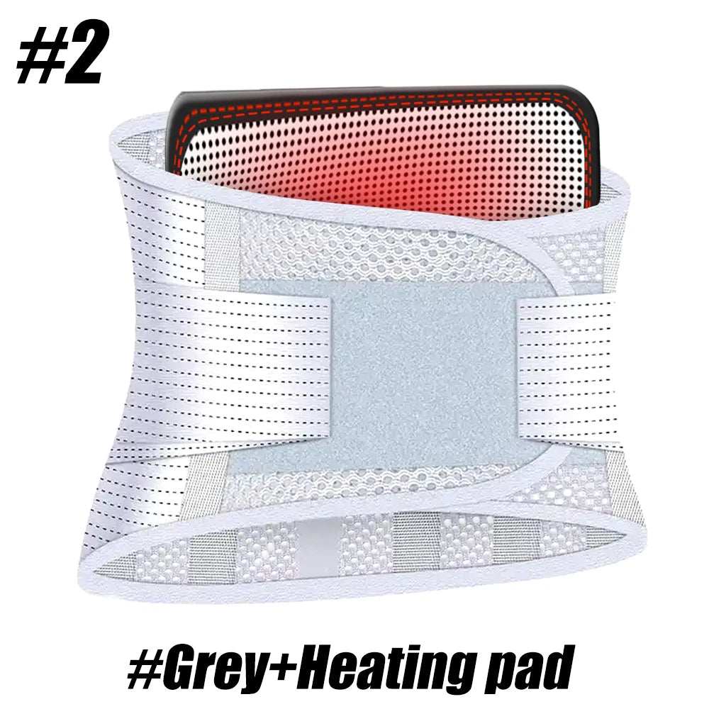 Breathable Back Brace for Relieve Lower Back Pain Women & Men - Waist Lumbar Lower Back Support Belt for Sciatica,Herniated Disc