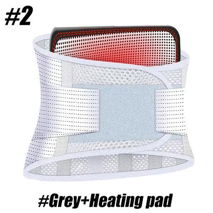 Breathable Back Brace for Relieve Lower Back Pain Women & Men - Waist Lumbar Lower Back Support Belt for Sciatica,Herniated Disc