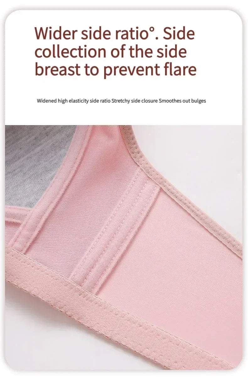 Sports Bra Bralette Sexy Large Size No Steel Ring Lingerie Push Up Breathable Women's Underwear Thin Cup Glossy Bras Mujer