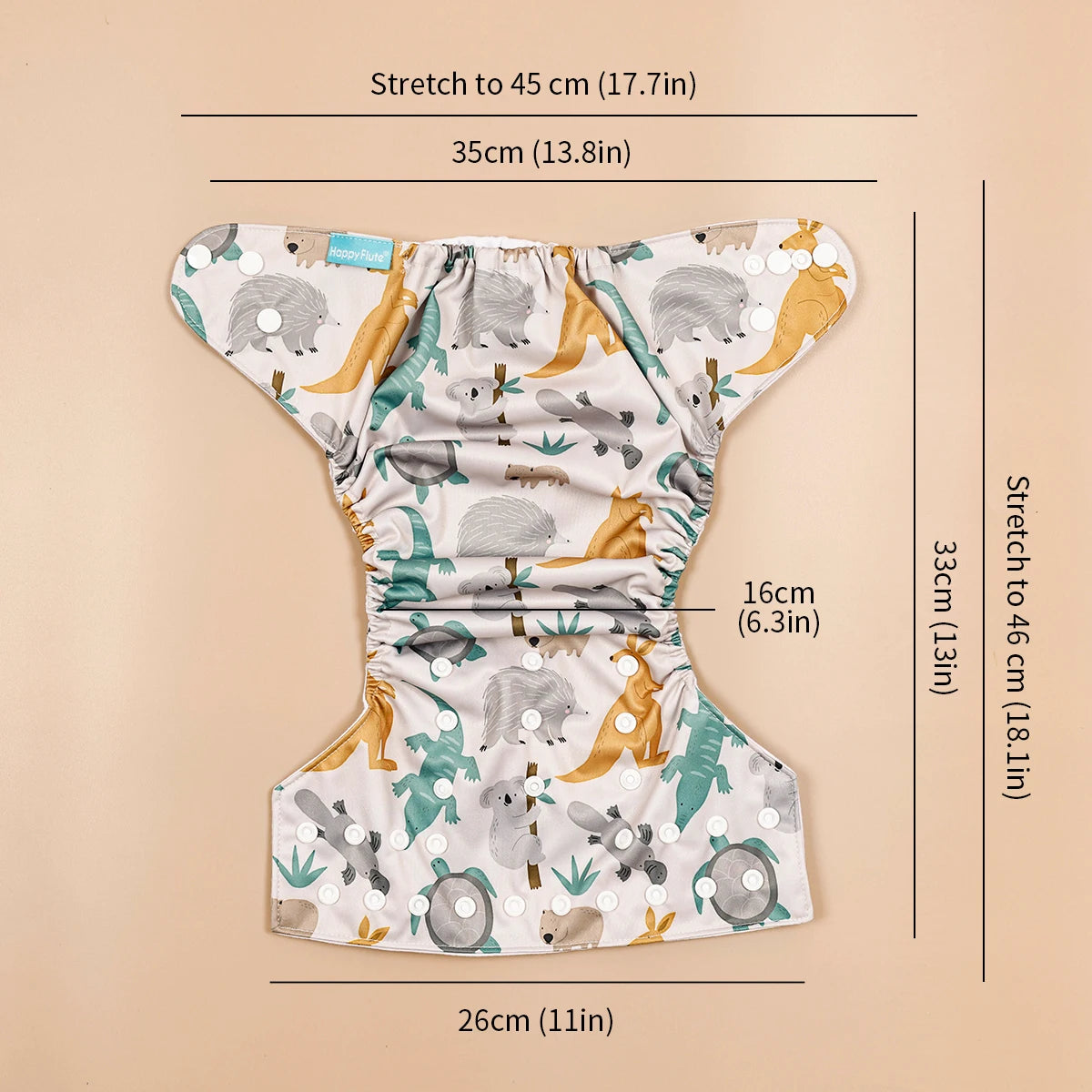 Fraldas de 3-15KG 3Pcs Set Pocket Diaper Suede Cloth Inner Washable&Reusable Absorbent Ecological Adjustable Baby Nappy Cover