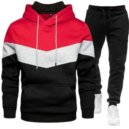 Conjunto  masculino com sweatshirt com capuz e calça. tudp com estilo e material de qualidade.