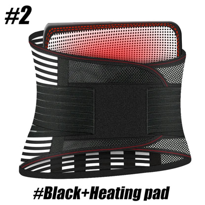 Breathable Back Brace for Relieve Lower Back Pain Women & Men - Waist Lumbar Lower Back Support Belt for Sciatica,Herniated Disc