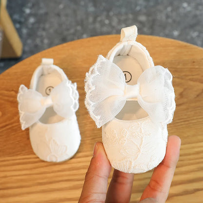 Baby Shoes Girl Rubber Sole Anti-slip Toddler First Walkers Infant Crib Shoes  Girl Moccasins