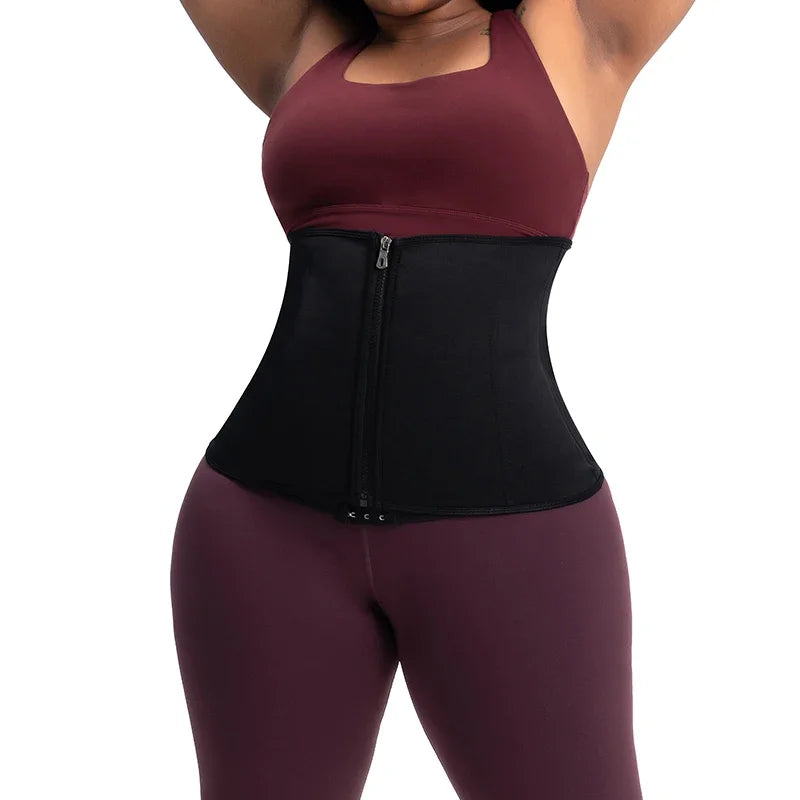 Faixa cinta Control Waist Slimming Belt Weight Loss Waist Trainer Body Shaper Corset Belly Sheath Tummy Trimmer Cincher Sports
