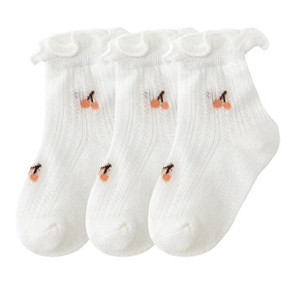 3Pair/ meias Newborn Baby oSocks Summer Thin Casual Kids' Baby de  0 meses a 12 meses                    Seu bebê merece o melhor.  A escolha perfeita para o dia a dia.  Ideal para momentos especiais..  Seu bebê merece.