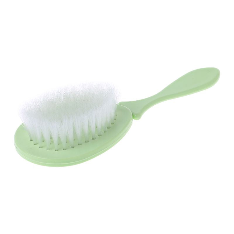 Conjunto  de cabelo para bebes  com 1 pente e uma escova.