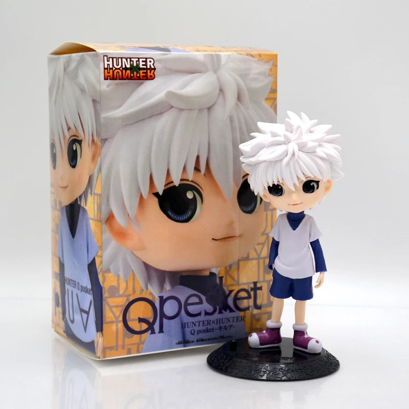 13cm Hunter x Hunter Gon Freecss Anime Figure Alluka Zoldyck Action Figure Chrollo Lucilfer/Kurapika Figurine Model Toys Gift