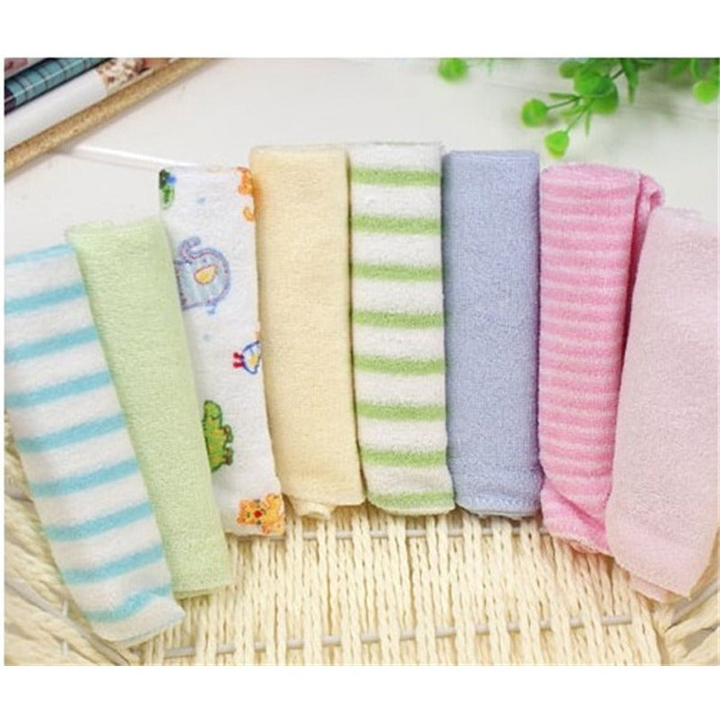 8PCS toalhinhas de rosto para seu bebe.criancas, absorventes.ideal para levar consigo para qualquer lado  e escolinha tabem.