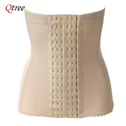 Cinta  Slimming Waist Trainer Belt Shapewear Women Belly Cincher Body Shaper Fat Compression Strap Girdles Firm Hook Corset