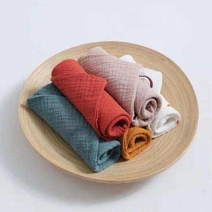 5 Pcs toalhinhas,paninho,fraldinha para seu bebe.