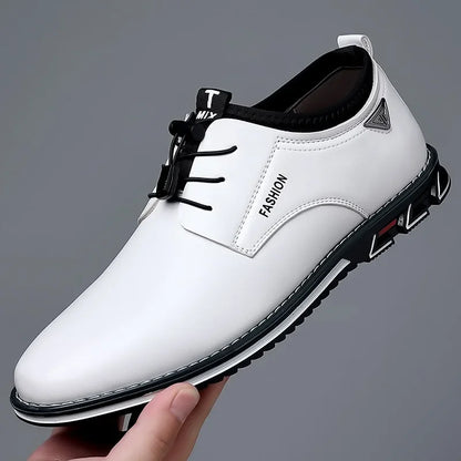 sapato confortável  um misto de formal com informal para se sentir confortável e  sofisticado .