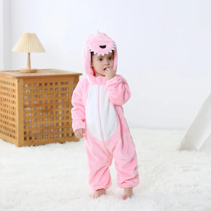 Bebê Kigurumi Stitch Unicórnio Coelho Desenho Animado Macacão Pijamas Infantis Animais Macacão Meninas Meninos Cosplay Pijama Traje Para O Natal