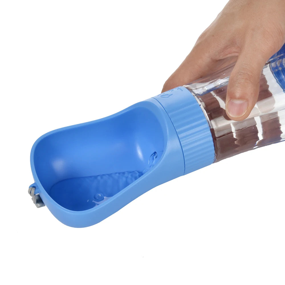 Portable Dog Water Bottle Cat Food Bowl Pet Water Cup Container For Small Large Dogs Travel Walking Puppy Labrodor Drinking Bowl