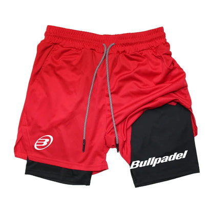 New Men's Sport Shorts Summer Male Breathable Shorts Quick-Drying, Outdoor Running Sportwear comprotecao em lycra