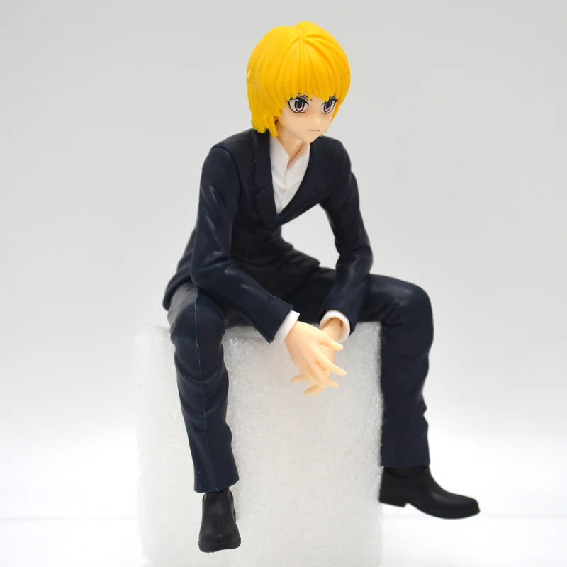 13cm Hunter x Hunter Gon Freecss Anime Figure Alluka Zoldyck Action Figure Chrollo Lucilfer/Kurapika Figurine Model Toys Gift