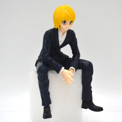 13cm Hunter x Hunter Gon Freecss Anime Figure Alluka Zoldyck Action Figure Chrollo Lucilfer/Kurapika Figurine Model Toys Gift