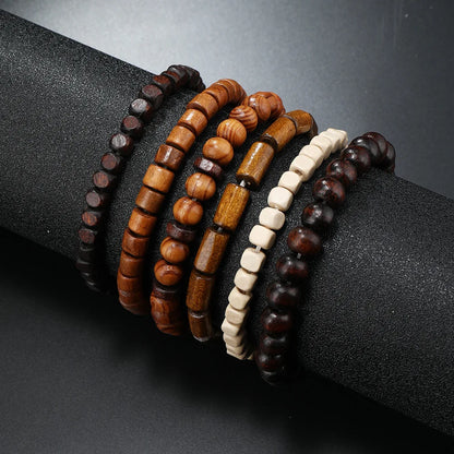 Pulseiras para homem e jovens elaboradas com materiais de alta qualidade conjunto de 4 pulseiras.. 