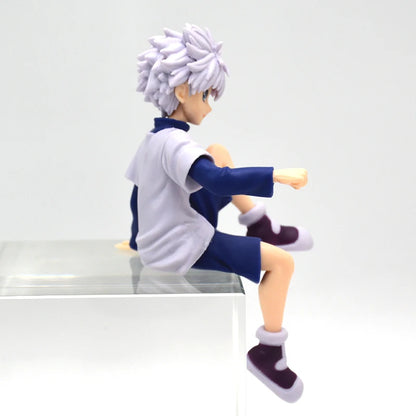 13cm Hunter x Hunter Gon Freecss Anime Figure Alluka Zoldyck Action Figure Chrollo Lucilfer/Kurapika Figurine Model Toys Gift