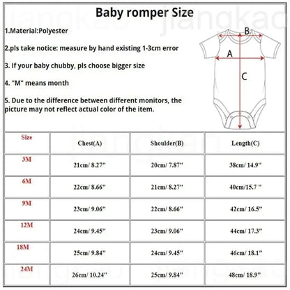Baby Bodysuit Newborndos 0 meses a 2 anos  Short Sleeve Jumpsuit Funny Infant Romper Cute Toddler ClothesBest Uncle in The World Spanish Printed