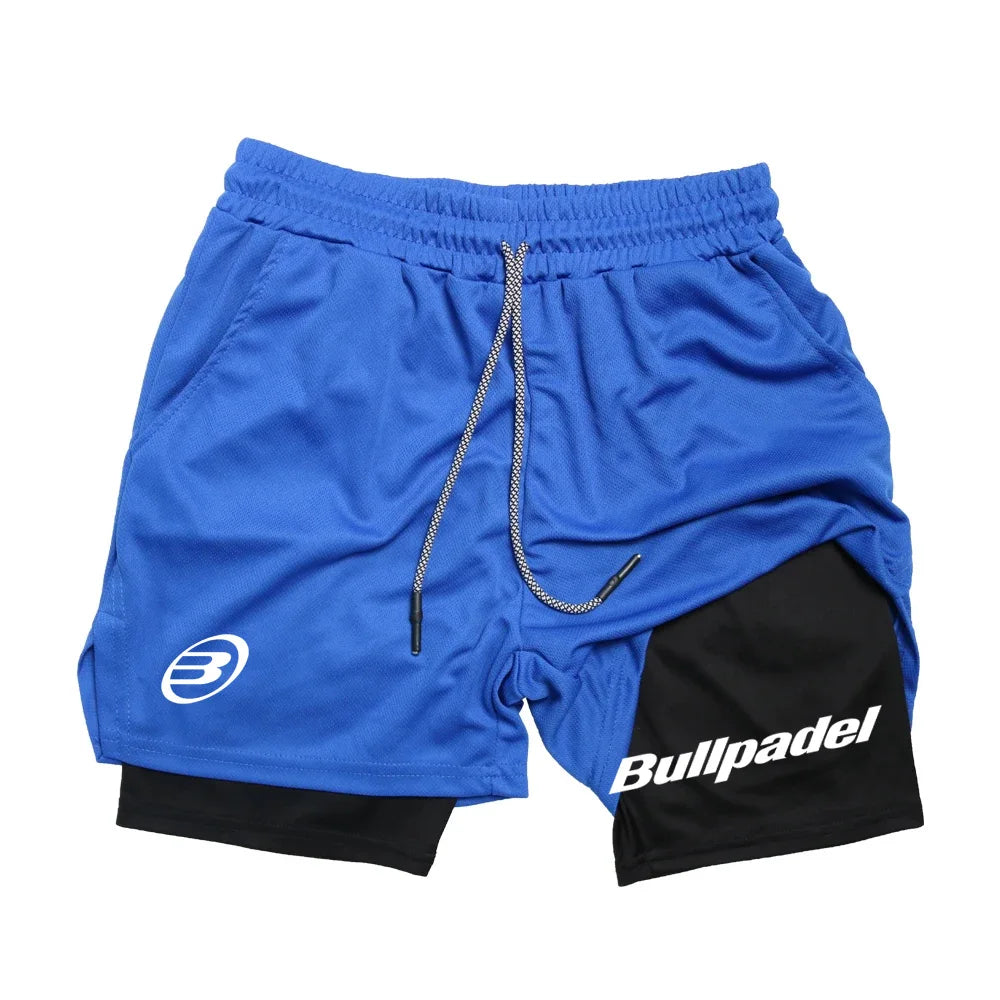 New Men's Sport Shorts Summer Male Breathable Shorts Quick-Drying, Outdoor Running Sportwear comprotecao em lycra