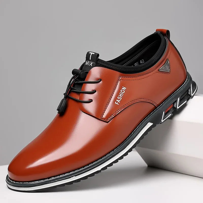 sapato confortável  um misto de formal com informal para se sentir confortável e  sofisticado .