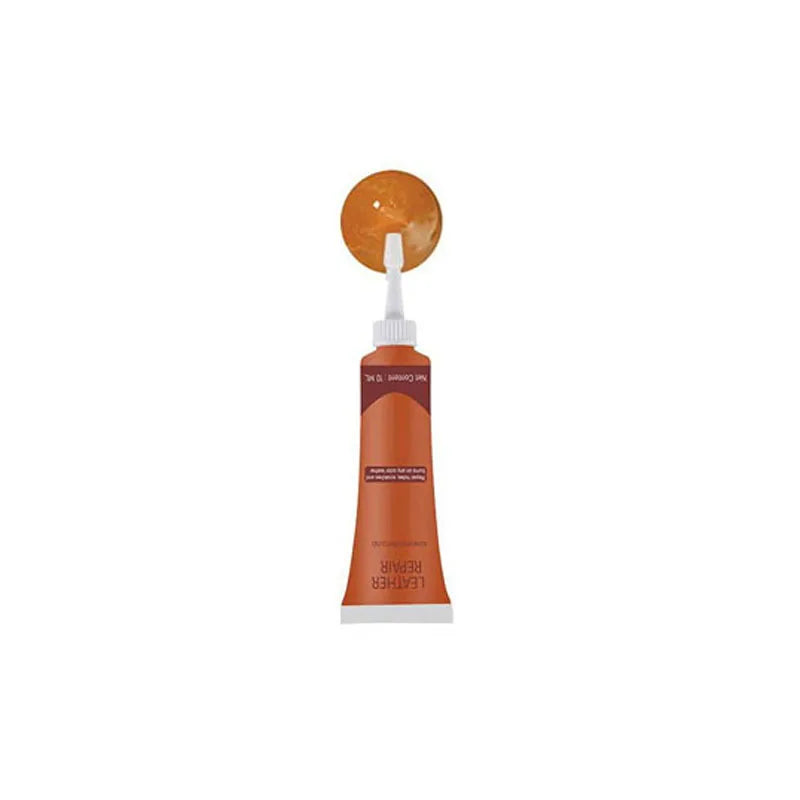 Para seu carro e  seus acentos de couro .Reparador de couro e outros  materiais sintéticos ou naturais para todas as cores reparo rápido  produto Italiano  embalagem de 10 ml.
