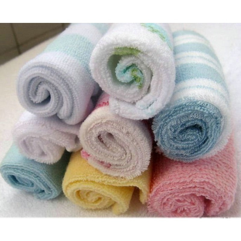 8PCS toalhinhas de rosto para seu bebe.criancas, absorventes.ideal para levar consigo para qualquer lado  e escolinha tabem.