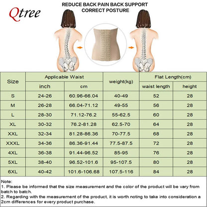Cinta  Slimming Waist Trainer Belt Shapewear Women Belly Cincher Body Shaper Fat Compression Strap Girdles Firm Hook Corset