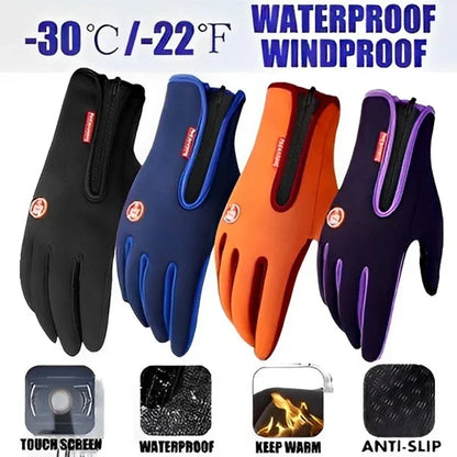 Winter Gloves for  Women Warm Tactical Gloves Touchscreen Waterproof  Non-slip Gloves
