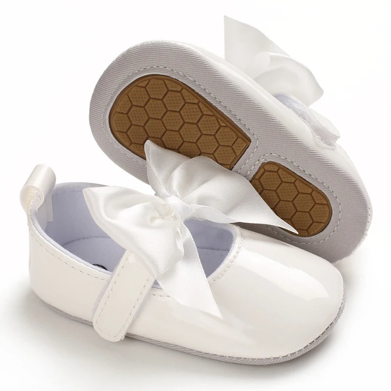 Baby Shoes Girl Rubber Sole Anti-slip Toddler First Walkers Infant Crib Shoes  Girl Moccasins