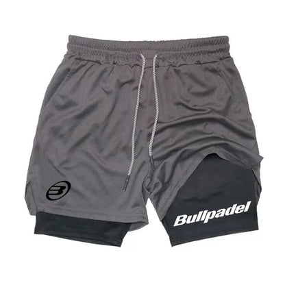 New Men's Sport Shorts Summer Male Breathable Shorts Quick-Drying, Outdoor Running Sportwear comprotecao em lycra